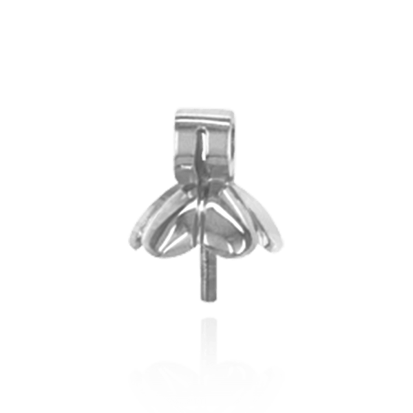 Pearl Pendants with Petal Design (6.00 mm Cup)