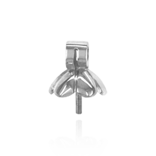 Pearl Pendants with Petal Design (6.00 mm Cup)