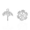 Pearl Cap Dangle Drops with Filigree and Peg (6.00 mm - 8.50 mm Cup)