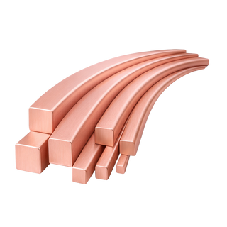 Pink Gold-Filled Square Soft Wire