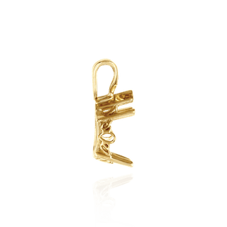 Pear Shape V-end Filigree Pendants in 14K Gold (5.00 x 3.00 mm - 20.00 x 12.00 mm)