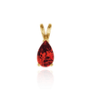Pear Shape V-End Double Wire Pendants in 14K Gold (4.25 x 2.50 mm - 22.50 x 13.50 mm)