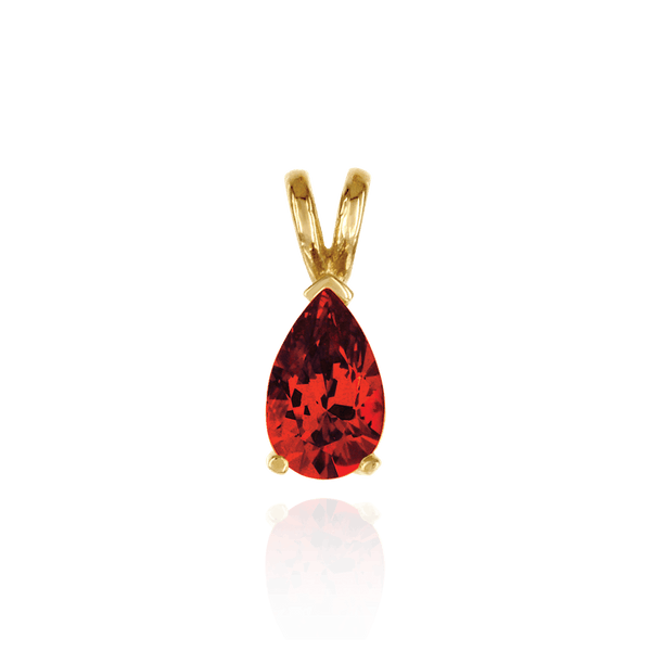Pear Shape V-End Double Wire Pendants in 14K Gold (4.25 x 2.50 mm - 22.50 x 13.50 mm)