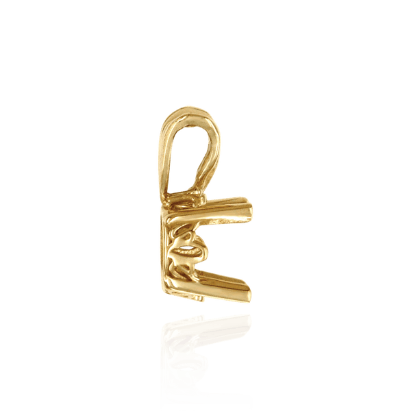 Round Four Prong Filigree Pendants in 14K Gold (3.00 mm - 22.00 mm)
