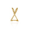 Triangle Shape V-End Pendants in 14K Gold (3.00 mm - 7.00 mm)