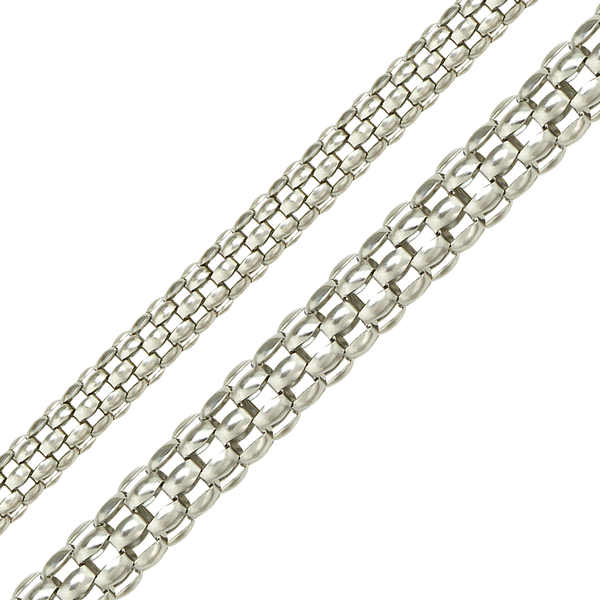 Bulk / Spooled Panda Chain in Stainless Steel (3.60 mm - 5.60 mm)