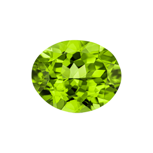 Oval Peridot - August Birthstones