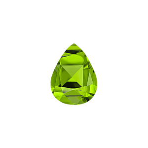Pear Shape Peridot - August Birthstones