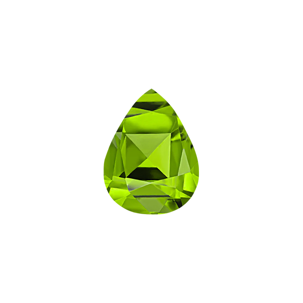 Pear Shape Peridot - August Birthstones