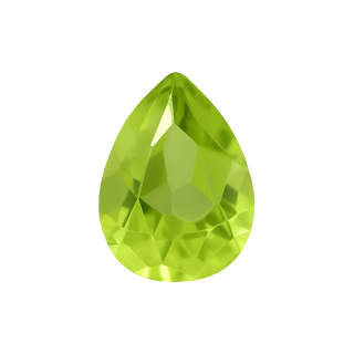 Pear Shape Peridot - August Birthstones