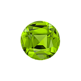 Round Peridot - August Birthstones