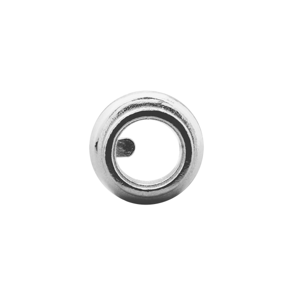 Round Decorative Bezel in Sterling Silver (3.00 mm - 6.25 mm)