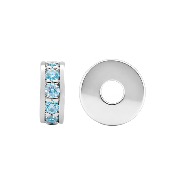 Gemstone Roundel Beads in 14K Gold (5.5 x 2.3 mm)