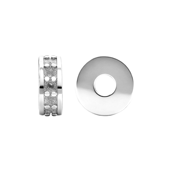 Roundel Beads in 14K Gold (5.5 x 2.3 mm)