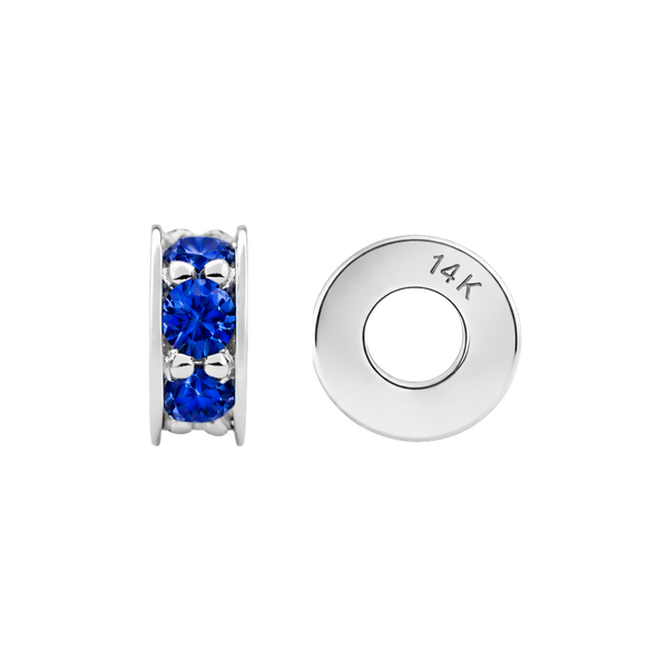 Gemstone Roundel Beads in 14K Gold (6.3 x 2.5 mm)