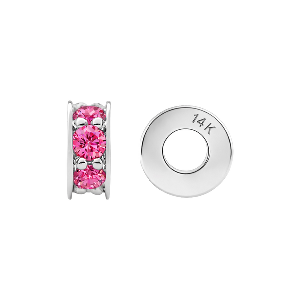 Gemstone Roundel Beads in 14K Gold (6.3 x 2.5 mm)