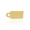 Rectangle Chain Tag (11.7 x 4.9 mm - 13.3 x 6 mm)