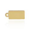 Rectangle Chain Tag (11.7 x 4.9 mm - 13.3 x 6 mm)