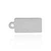 Rectangle Chain Tag (11.7 x 4.9 mm - 13.3 x 6 mm)