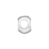 Round Half Bezel in Sterling Silver (3.00 mm - 12.00 mm)