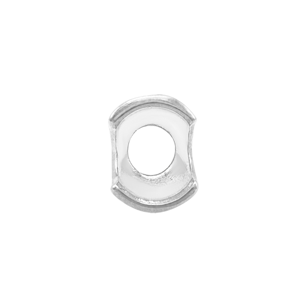 Round Half Bezel in Sterling Silver (3.00 mm - 12.00 mm)