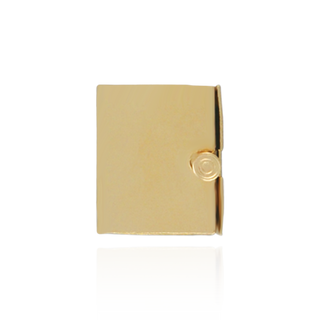 Closed Top Box Clasps with Push Button and Safety (12.75 mm - 16 mm)