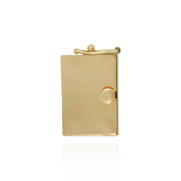 Closed Top Box Clasps with Push Button and Safety (12.75 mm - 16 mm)