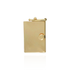 Closed Top Box Clasps with Push Button and Safety (12.75 mm - 16 mm)