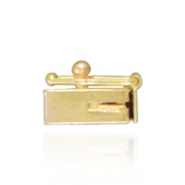 Closed Top Box Clasps With Safety (2 mm - 10.75 mm)