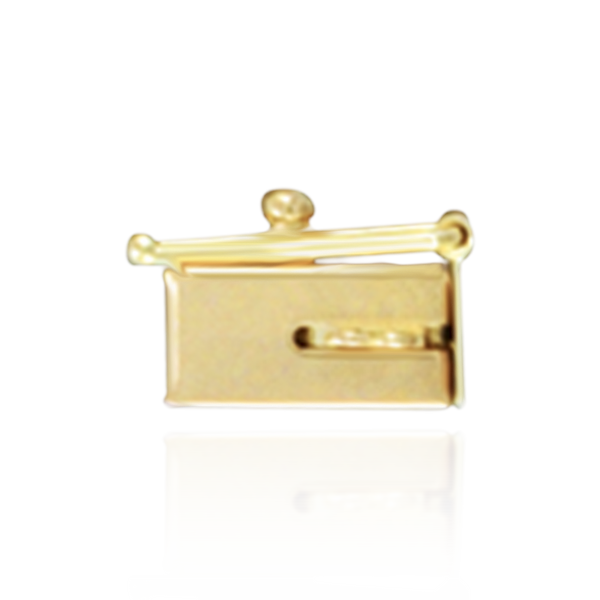 Closed Top Box Clasps With Safety (2 mm - 10.75 mm)