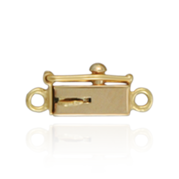 Closed Top Box Clasps with Rings (2 mm - 10.75 mm)