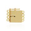 Closed Top Box Clasps with Rings (2 mm - 10.75 mm)