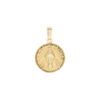 14K Gold Round Miraculous Medallion (1/2 inch - 1 1/4 inch)