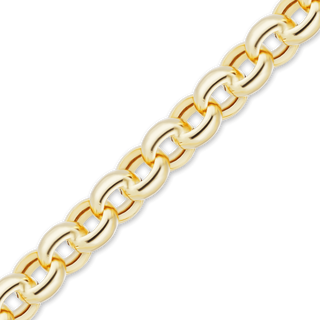 Bulk / Spooled Round Rolo Chain in 14K & 18K Yellow Gold (1.15 mm - 4.20 mm)