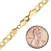 Finished Rolo Bracelet in 14K Gold-Filled (2.00 mm - 5.20 mm)