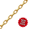 Bulk / Spooled Oval Rolo (Belcher) Chain in 14K Gold-Filled (3.70 mm - 4.80 mm)