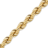 Bulk / Spooled Handmade Solid Rope Chain in 14K Yellow Gold (2.20 mm - 6.30 mm)