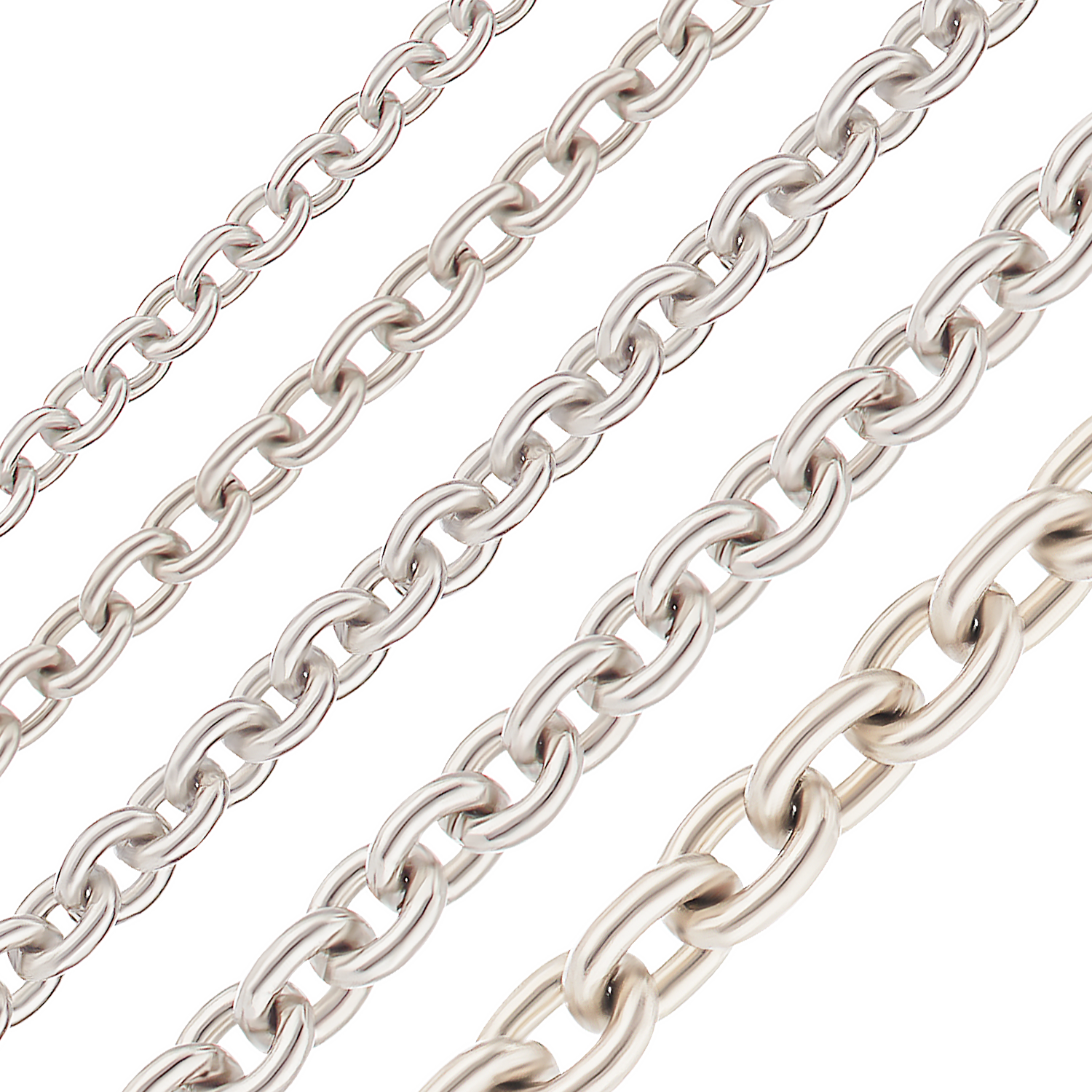 Wholesale Platinum Spooled Chain Supplier and Bulk Jewelry | Ross Metals