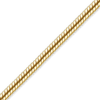 Bulk / Spooled Round Snake Chain in 14K & 18K Yellow Gold (0.98 mm - 1.92 mm)