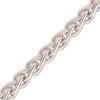 Bulk / Spooled Round Wheat Chain in Platinum (1.00 mm - 1.90 mm)