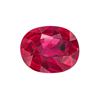 Oval Ruby - July Birthstones
