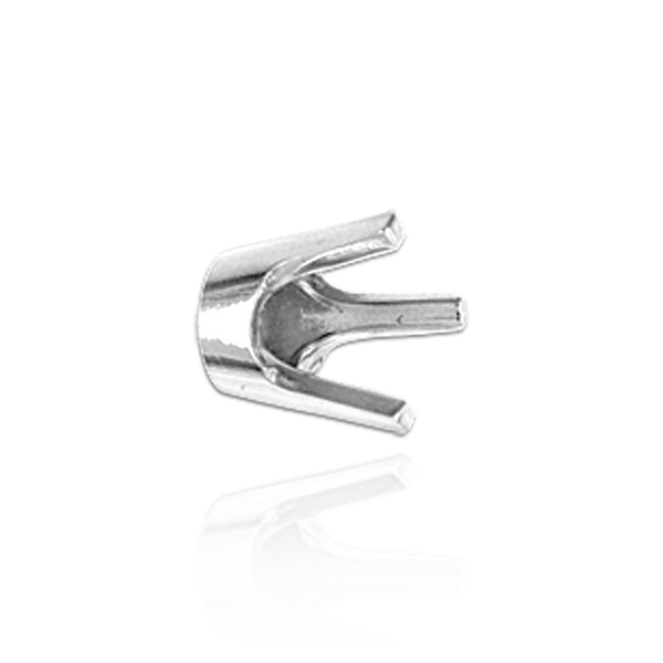 Three Prong Round Standard Settings in 14K Gold (2.00 mm - 4.00 mm)