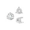 Three Prong Tapered Set in Sterling Silver (2.75 mm - 5.75 mm)