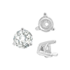 Three Prong Tapered Set in 14K Gold (2.75 mm - 5.75 mm)
