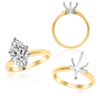 Marquise Shape Solitaire