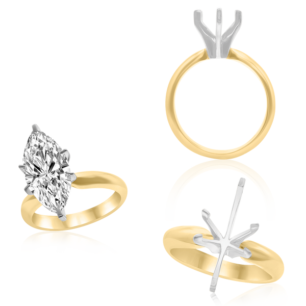 Marquise Shape Solitaire