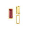 Straight Baguette Settings With Airline in 14K Gold (1.75 x 1.50 mm - 8.00 x 3.75 mm)