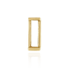 Straight Baguette Settings With Airline in 14K Gold (1.75 x 1.50 mm - 8.75 x 3.75 mm)