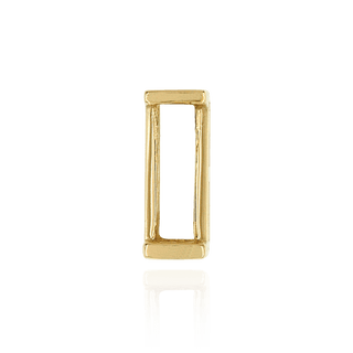 Straight Baguette Settings With Airline in 14K Gold (1.75 x 1.50 mm - 8.75 x 3.75 mm)