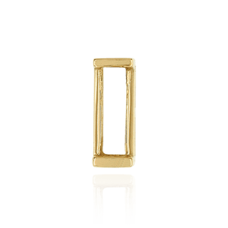 Straight Baguette Settings With Airline in 14K Gold (1.75 x 1.50 mm - 8.75 x 3.75 mm)